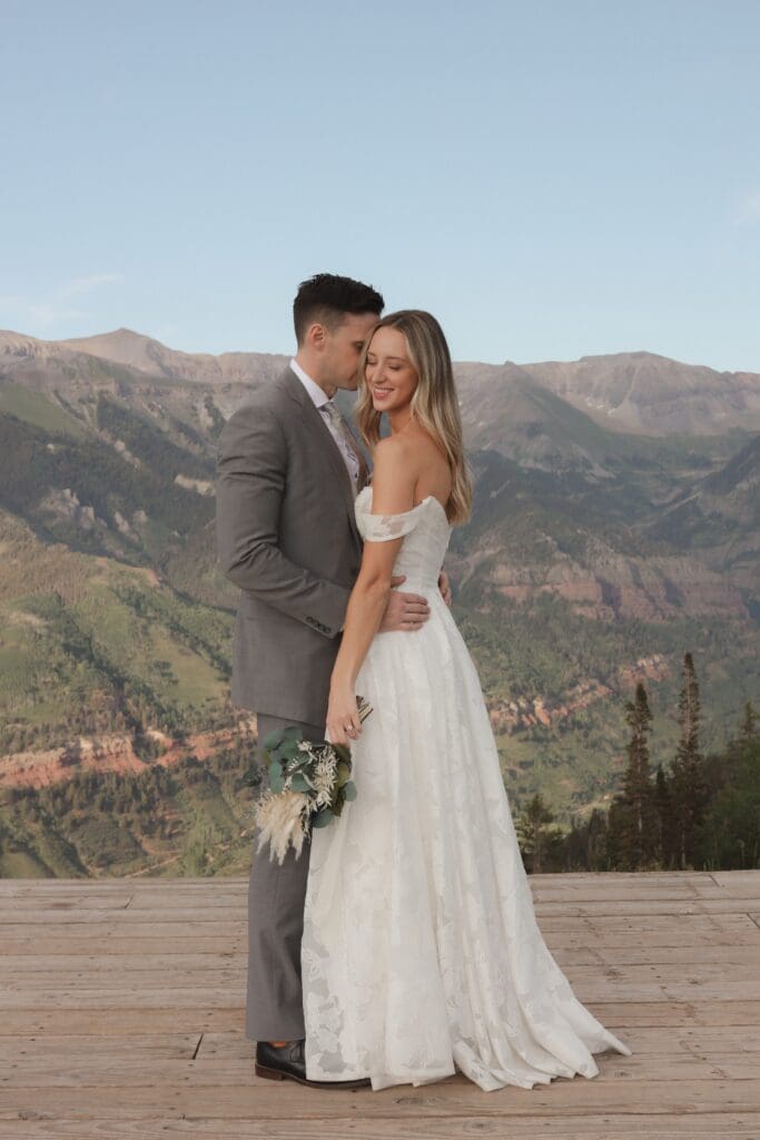 sapphire overlook in telluride elopement