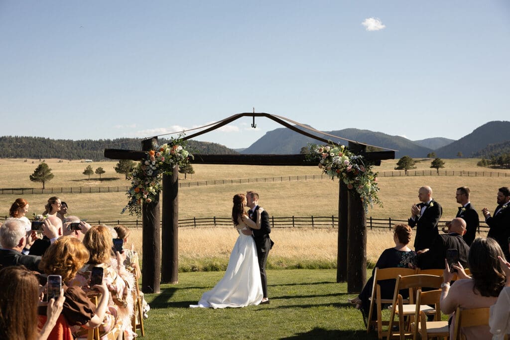 wedding party spruce mountain ranch