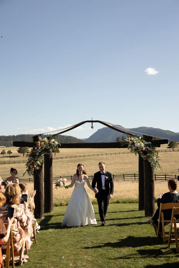 wedding party spruce mountain ranch