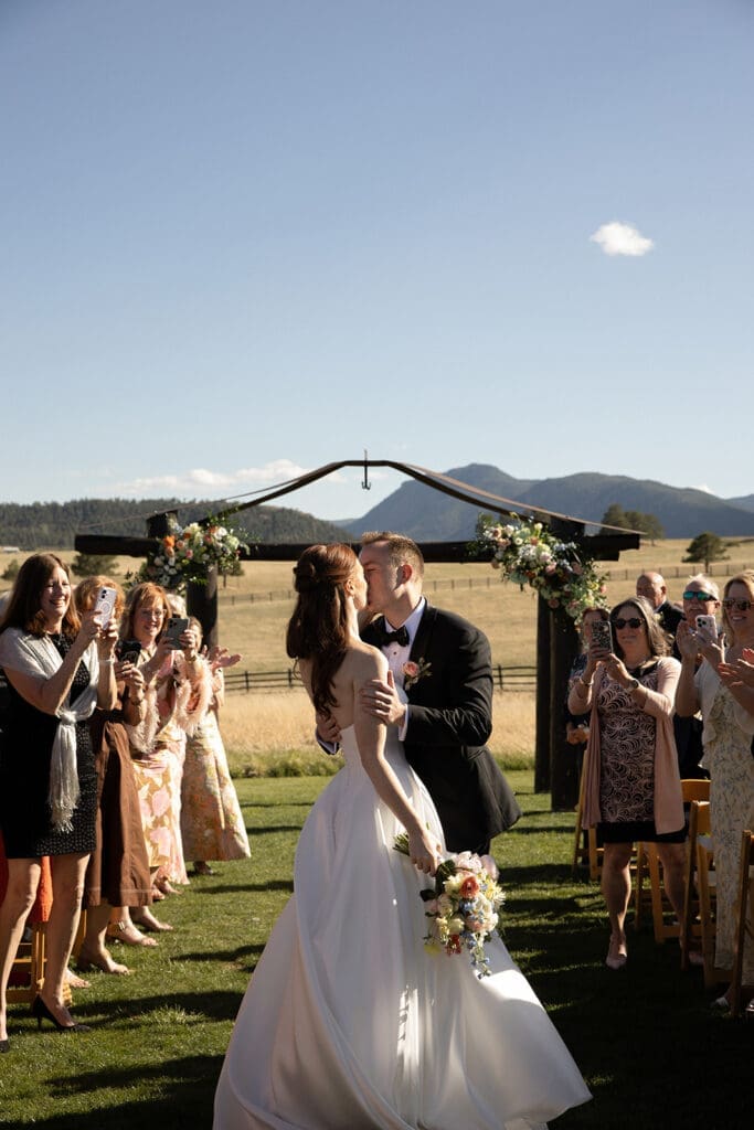 wedding party spruce mountain ranch