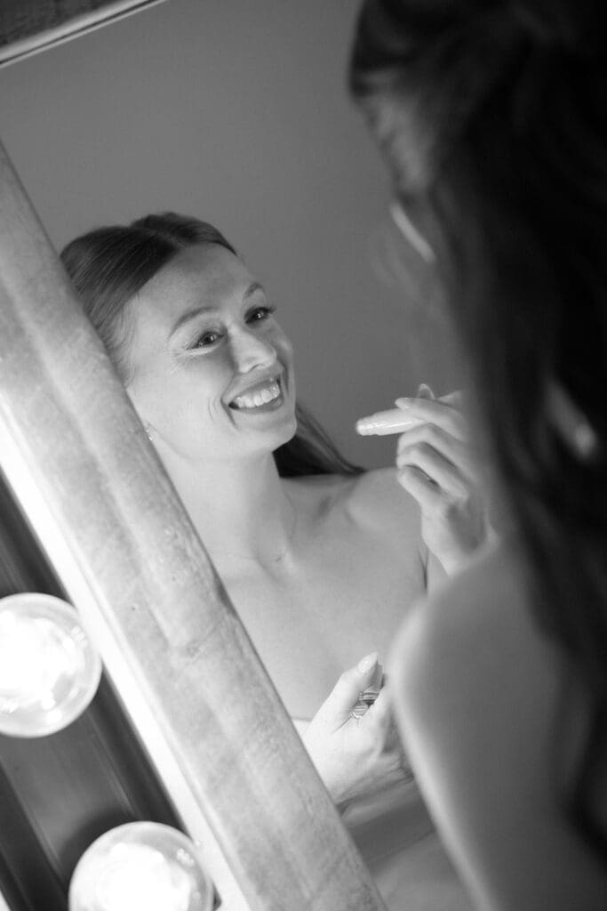 bride getting ready