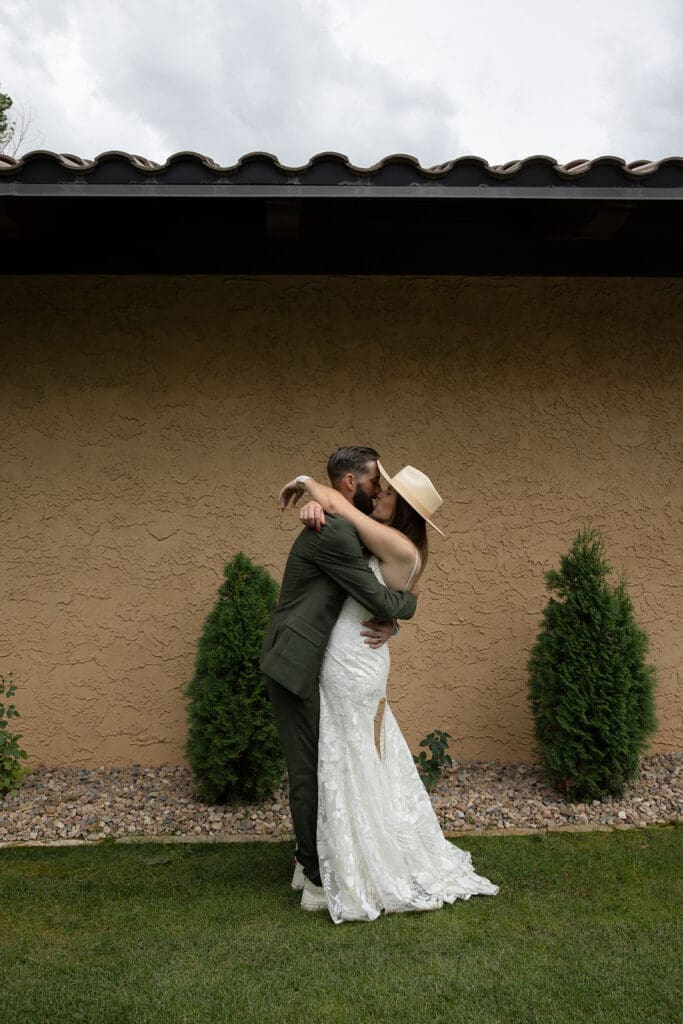 villa parker wedding ceremony