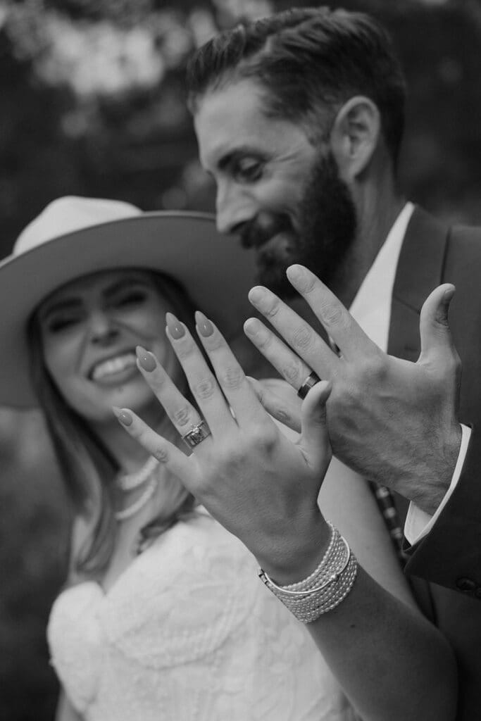 villa parker wedding ceremony
