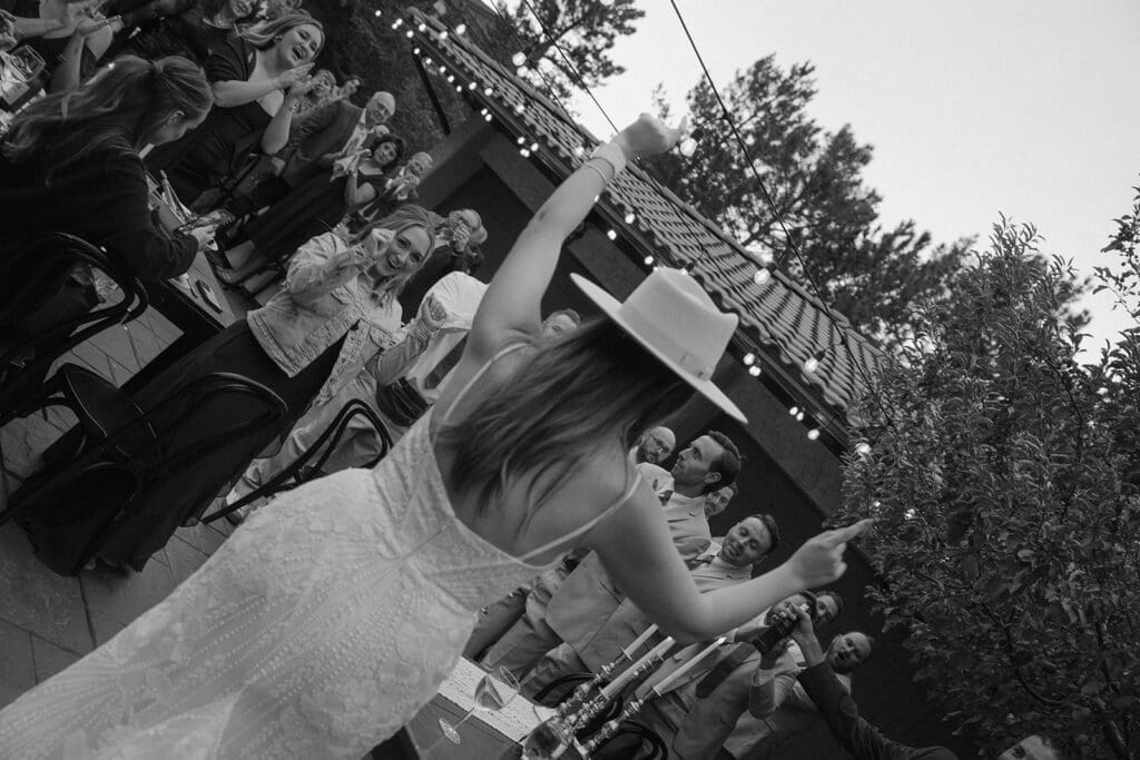 villa parker wedding ceremony