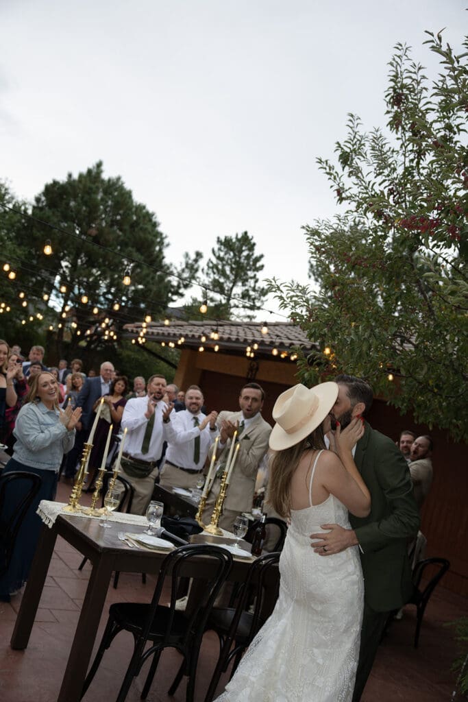 villa parker wedding ceremony